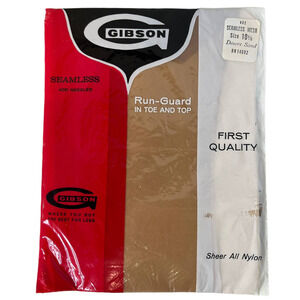 Gibson Vintage Nylons Seamless Dead Stock NIP